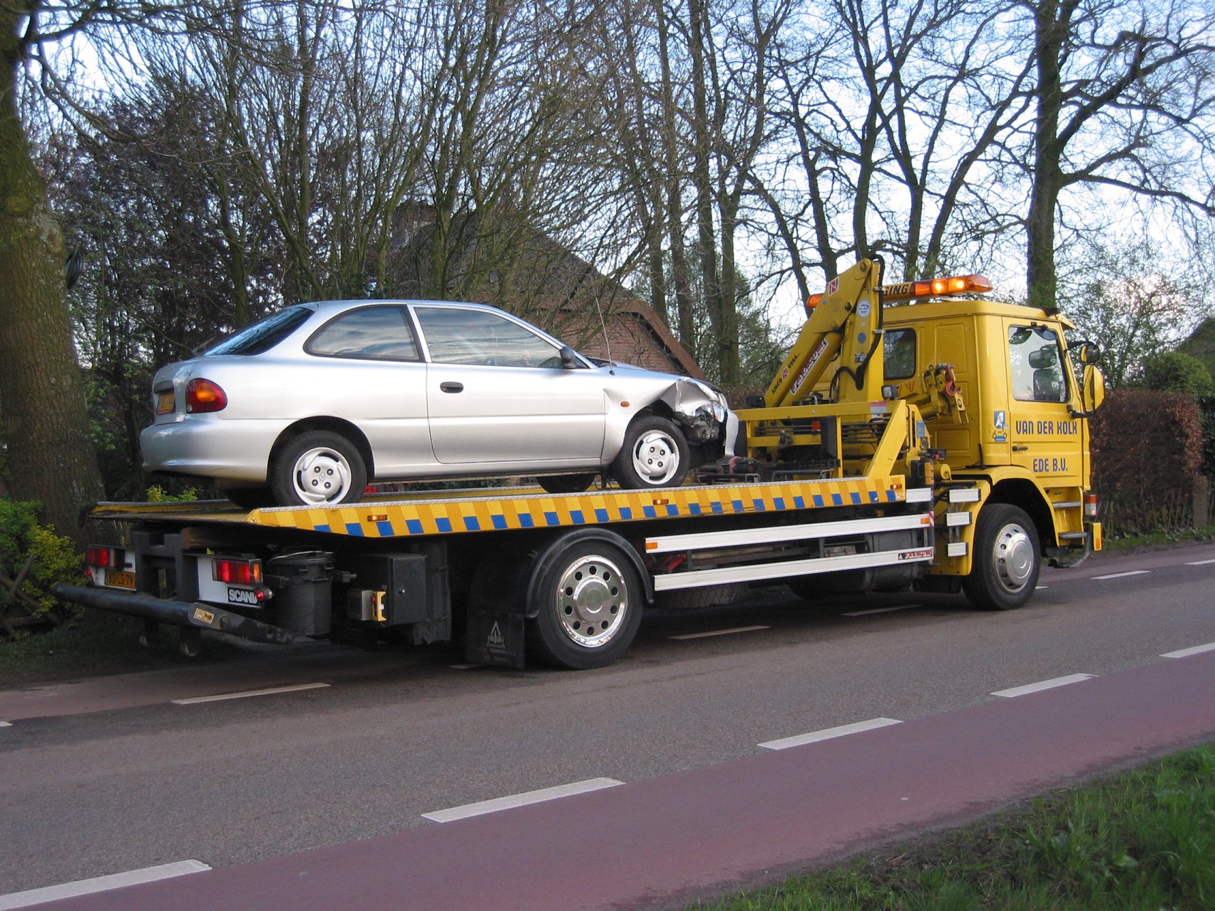 Services offered by towing companies